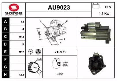 Стартер (SNRA: AU9023)