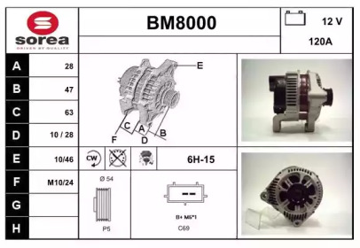 Генератор (SNRA: BM8000)