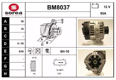 Генератор (SNRA: BM8037)