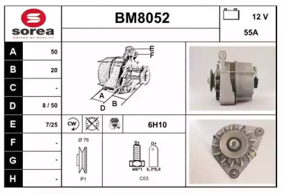 Генератор (SNRA: BM8052)