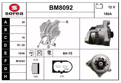 Генератор (SNRA: BM8092)