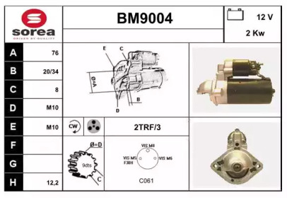 Стартер (SNRA: BM9004)