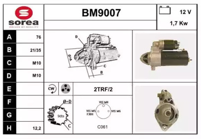 Стартер (SNRA: BM9007)