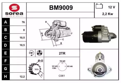 Стартер (SNRA: BM9009)