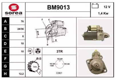 Стартер (SNRA: BM9013)