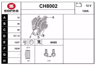 Генератор (SNRA: CH8002)