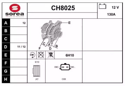 Генератор (SNRA: CH8025)