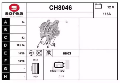 Генератор (SNRA: CH8046)