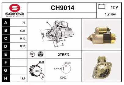 Стартер (SNRA: CH9014)