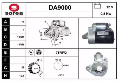 Стартер (SNRA: DA9000)