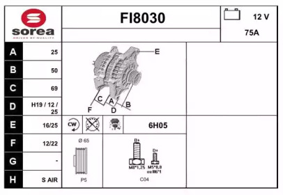 Генератор (SNRA: FI8030)