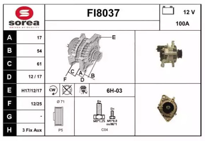 Генератор (SNRA: FI8037)