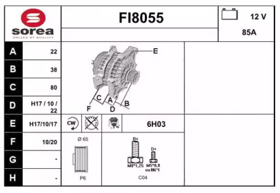 Генератор (SNRA: FI8055)