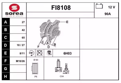 Генератор (SNRA: FI8108)