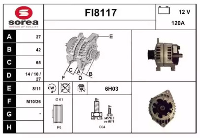 Генератор (SNRA: FI8117)