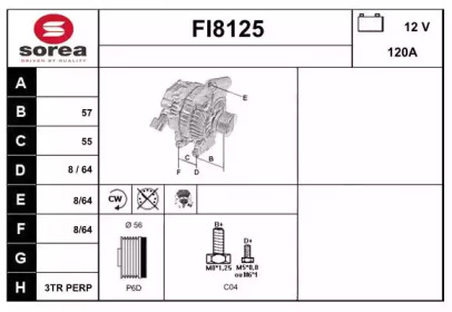 Генератор (SNRA: FI8125)