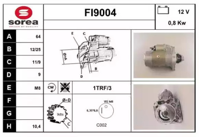 Стартер (SNRA: FI9004)