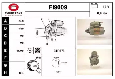 Стартер (SNRA: FI9009)