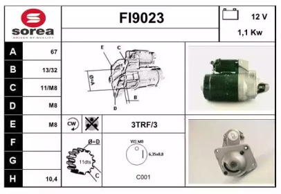 Стартер (SNRA: FI9023)