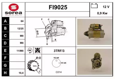 Стартер (SNRA: FI9025)