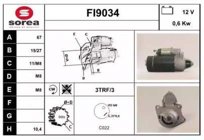 Стартер (SNRA: FI9034)