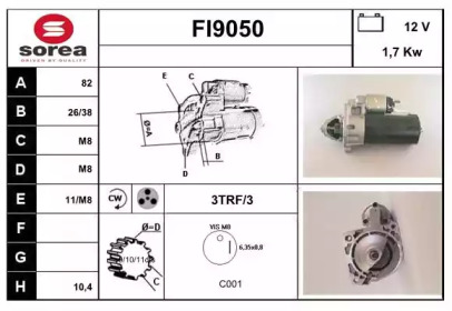 Стартер (SNRA: FI9050)