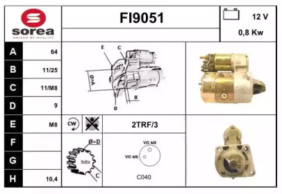 Стартер (SNRA: FI9051)