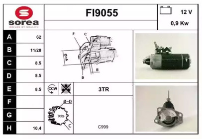 Стартер (SNRA: FI9055)