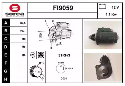 Стартер (SNRA: FI9059)