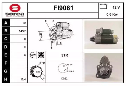 Стартер (SNRA: FI9061)