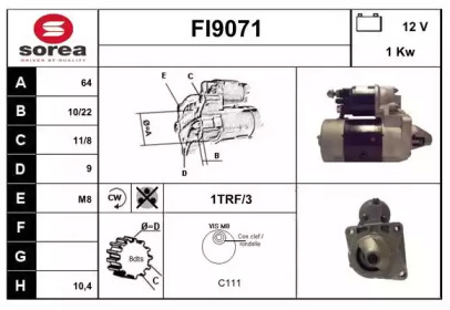 Стартер (SNRA: FI9071)