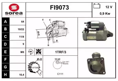 Стартер (SNRA: FI9073)