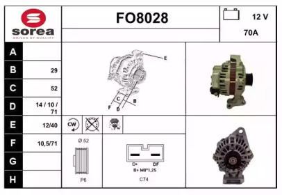 Генератор (SNRA: FO8028)