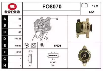 Генератор (SNRA: FO8070)