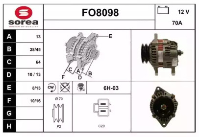 Генератор (SNRA: FO8098)