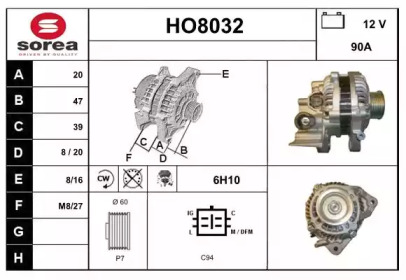 Генератор (SNRA: HO8032)