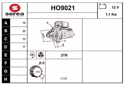 Стартер (SNRA: HO9021)