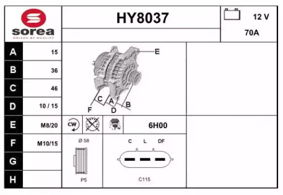 Генератор (SNRA: HY8037)