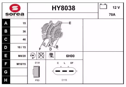 Генератор (SNRA: HY8038)