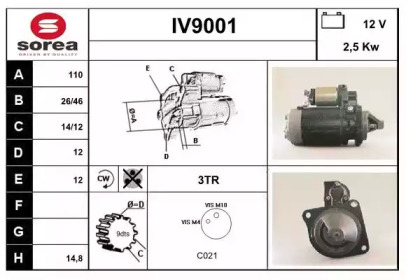 Стартер (SNRA: IV9001)