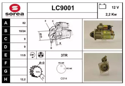 Стартер (SNRA: LC9001)