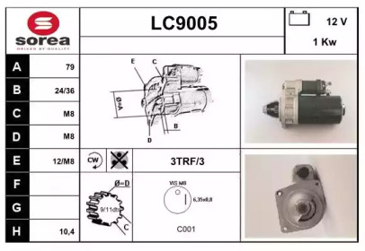 Стартер (SNRA: LC9005)