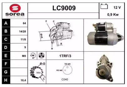 Стартер (SNRA: LC9009)