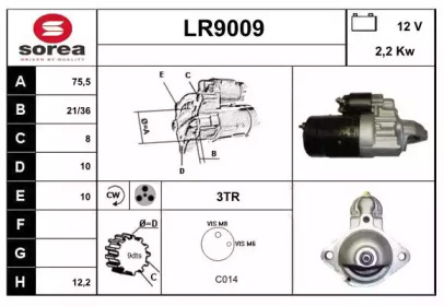 Стартер (SNRA: LR9009)