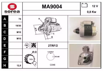 Стартер (SNRA: MA9004)