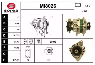 Генератор (SNRA: MI8026)