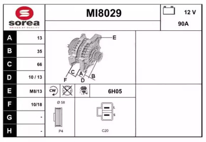 Генератор (SNRA: MI8029)