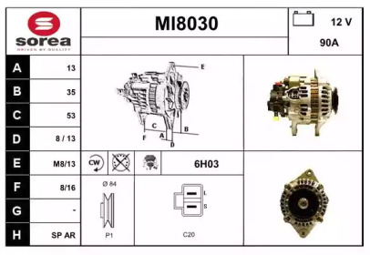 Генератор (SNRA: MI8030)