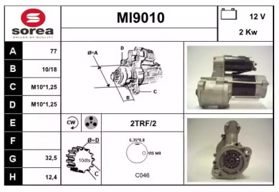 Стартер (SNRA: MI9010)