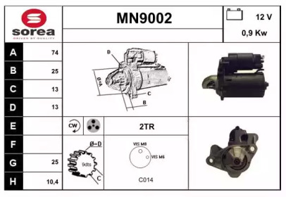 Стартер (SNRA: MN9002)